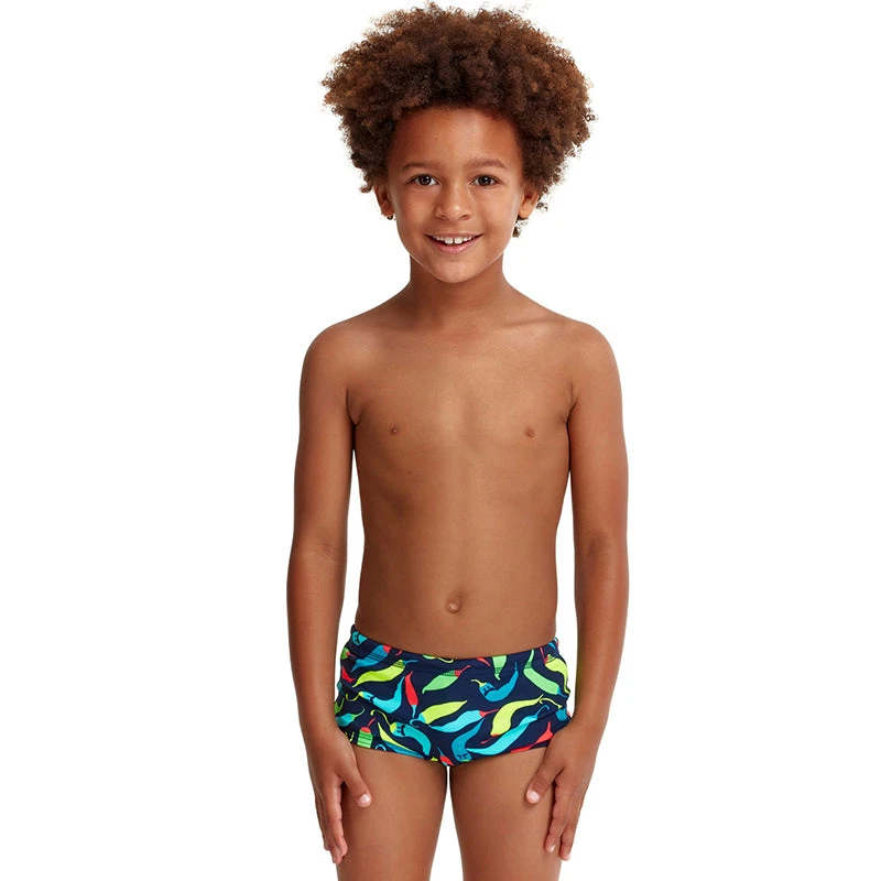 Funky Trunks - Chilli Boss - Toddler Boys Eco Printed Trunks 3 Funky Trunks - Chilli Boss - Toddler Boys Eco Printed Trunks