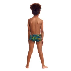 Funky Trunks - Colour Run - Toddler Boys Eco Square Trunks -Swimming Clothing funky trunks colour run toddler boys eco square trunks 3