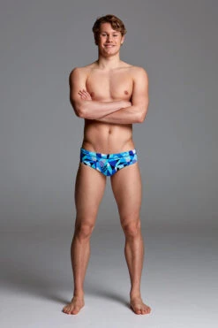 Funky Trunks - Crack Attack Mens Classic Briefs -Swimming Clothing funky trunks crack attack mens classic briefs 4