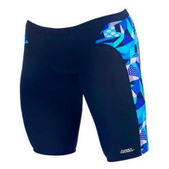 Funky Trunks - Crack Attack Mens Training Jammers -Swimming Clothing funky trunks crack attack mens training jammers 3