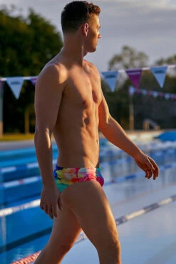 Funky Trunks - Cumulus Mens Classic Briefs -Swimming Clothing funky trunks cumulus mens classic briefs 5