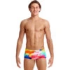 Funky Trunks - Cumulus Mens Plain Front Trunks