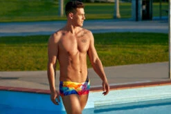 Funky Trunks - Cumulus Mens Plain Front Trunks -Swimming Clothing funky trunks cumulus mens plain front trunks 7