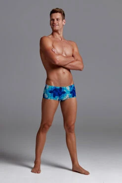 Funky Trunks - Deep Impact - Mens Classic Trunks -Swimming Clothing funky trunks deep impact mens classic trunks 3