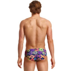 Swimming Clothing -Swimming Clothing funky trunks dunking donuts mens classic briefs 2