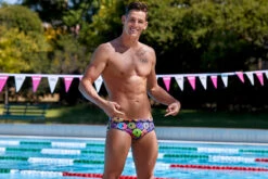 Funky Trunks - Dunking Donuts - Mens Classic Briefs -Swimming Clothing funky trunks dunking donuts mens classic briefs 6