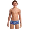 Funky Trunks - Futurismo - Boys Classic Trunks -Swimming Clothing funky trunks futurismo boys classic trunks 1