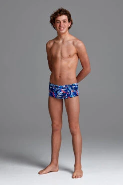 Funky Trunks - Futurismo - Boys Classic Trunks -Swimming Clothing funky trunks futurismo boys classic trunks 5