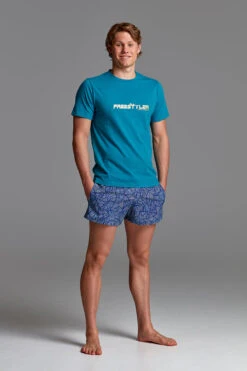 Funky Trunks - Golden Freestyler - Mens Crew Neck T-shirt -Swimming Clothing funky trunks golden freestyler mens crew neck t shirt 4