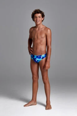 Funky Trunks - Hex Pistols - Boys Classic Briefs -Swimming Clothing funky trunks hex pistols boys classic briefs 3