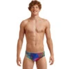 Funky Trunks - Hyper Inflation - Mens Classic Briefs -Swimming Clothing funky trunks hyper inflation mens classic briefs 1