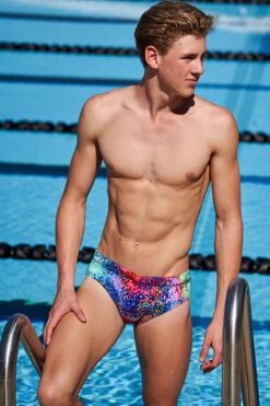 Funky Trunks - Hyper Inflation - Mens Classic Briefs -Swimming Clothing funky trunks hyper inflation mens classic briefs 6