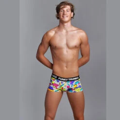 Funky Trunks - Jumbled Up - Mens Underwear Trunks -Swimming Clothing funky trunks jumbled up mens underwear trunks 4