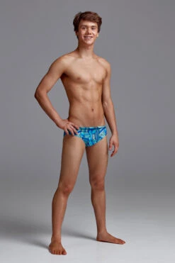 Funky Trunks - Land Grab - Boys Classic Briefs -Swimming Clothing funky trunks land grab boys classic briefs 4