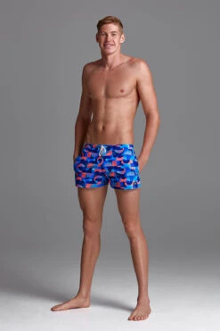 Funky Trunks - Lava Lights - Mens Shorty Shorts 12 Funky Trunks - Lava Lights - Mens Shorty Shorts -Swimming Clothing funky trunks lava lights mens shorty shorts short 5