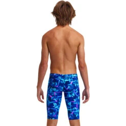 Funky Trunks - Leaf Laser - Boys Training Jammers -Swimming Clothing funky trunks leaf laser boys training jammers 3