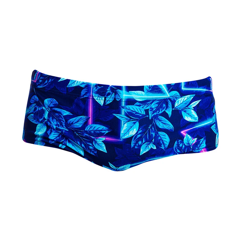 Funky Trunks - Leaf Laser - Mens Sidewinder Trunks 4 Funky Trunks - Leaf Laser - Mens Sidewinder Trunks - Image 2