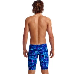 Funky Trunks - Leaf Laser - Mens Training Jammers -Swimming Clothing funky trunks leaf laser mens training jammers 3