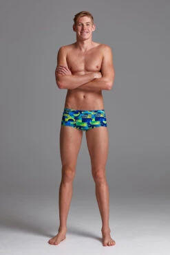 Funky Trunks - Magnum Pi - Mens Classic Trunks -Swimming Clothing funky trunks magnum pi mens classic trunks 5