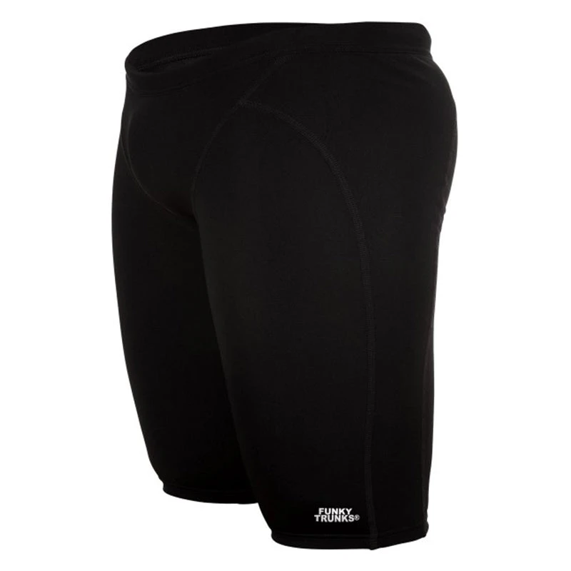 Funky Trunks - Still Black Mens Training Jammer 4 Funky Trunks - Still Black Mens Training Jammer - Image 2