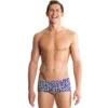 Funky Trunks - Trunk Lines Mens Classic Trunks -Swimming Clothing funky trunks mens swimwear trunk lines classic trunks 1