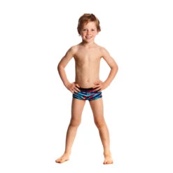 Funky Trunks - Meshed Up Toddler Boys Square Trunks -Swimming Clothing funky trunks meshed up toddler boys square trunks 5