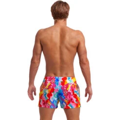 Funky Trunks - Messy Monet - Mens Shorty Shorts Short -Swimming Clothing funky trunks messy monet mens shorty shorts short 3