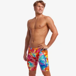 Funky Trunks - Messy Monet - Mens Training Jammers -Swimming Clothing funky trunks messy monet mens training jammers 5