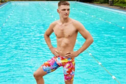 Funky Trunks - Messy Monet - Mens Training Jammers -Swimming Clothing funky trunks messy monet mens training jammers 7