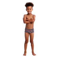 Funky Trunks - Monkey Business - Toddler Boys Printed Trunks -Swimming Clothing funky trunks monkey business toddler boys printed trunks 4