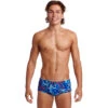 Funky Trunks - Mr Squiggle - Mens Classic Trunks -Swimming Clothing funky trunks mr squiggle mens classic trunks 1