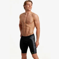 Funky Trunks - Night Run - Mens Training Jammers -Swimming Clothing funky trunks night run mens training jammers 5