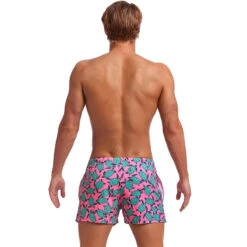 Funky Trunks - Paddling Pink - Mens Shorty Shorts Short -Swimming Clothing funky trunks paddling pink mens shorty shorts short 3