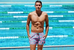 Funky Trunks - Paddling Pink - Mens Shorty Shorts Short -Swimming Clothing funky trunks paddling pink mens shorty shorts short 6