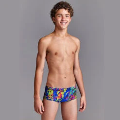 Funky Trunks - Paint Smash - Boys Sidewinder Trunks -Swimming Clothing funky trunks paint smash boys sidewinder trunks 4