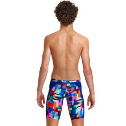 Funky Trunks - Patch Panels - Boys Training Jammers -Swimming Clothing funky trunks patch panels boys training jammers 4
