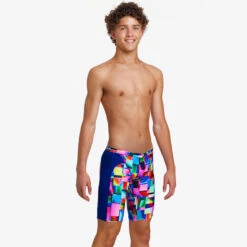 Funky Trunks - Patch Panels - Boys Training Jammers -Swimming Clothing funky trunks patch panels boys training jammers 6