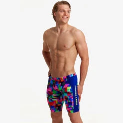 Funky Trunks - Patch Panels - Mens Training Jammers 13 Funky Trunks - Patch Panels - Mens Training Jammers -Swimming Clothing funky trunks patch panels mens training jammers 6