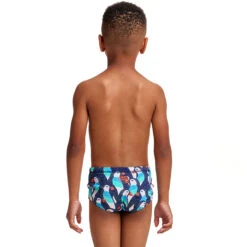 Funky Trunks - Pengoo Parade - Toddler Boys Printed Trunks -Swimming Clothing funky trunks pengoo parade toddler boys printed trunks 3