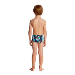 Funky Trunks - Pengoo Parade - Toddler Boys Printed Trunks -Swimming Clothing funky trunks pengoo parade toddler boys printed trunks 7