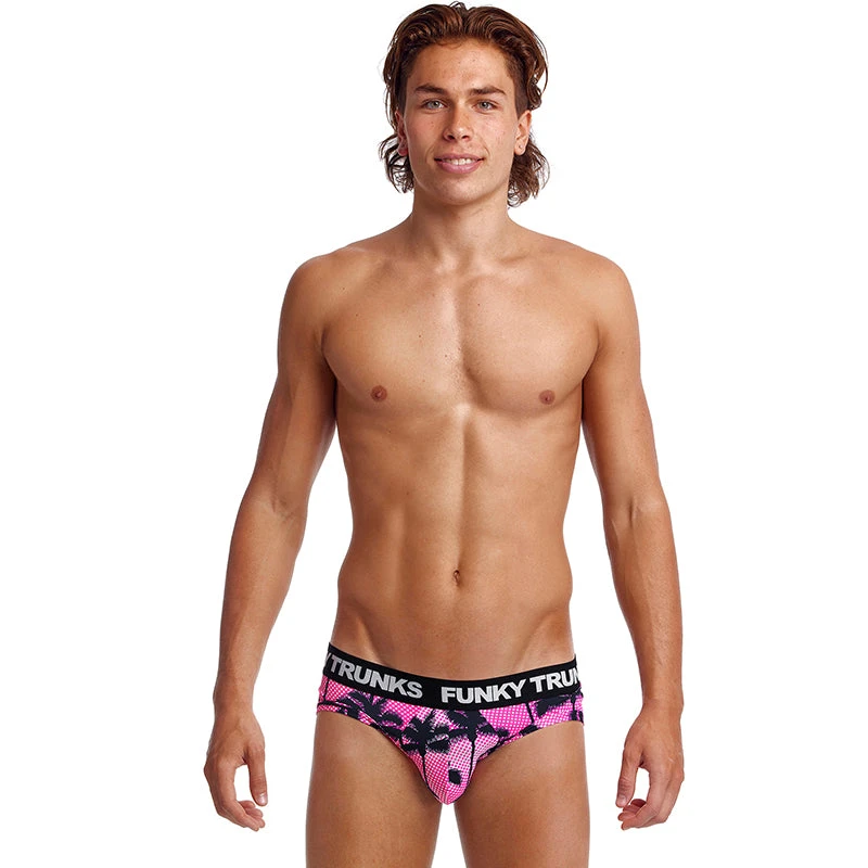 Funky Trunks - Pop Palms - Mens Underwear Briefs 3 Funky Trunks - Pop Palms - Mens Underwear Briefs