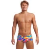 Funky Trunks - Radar Rage - Mens Classic Trunks -Swimming Clothing funky trunks radar rage mens classic trunks 1