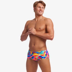 Funky Trunks - Radar Rage - Mens Classic Trunks -Swimming Clothing funky trunks radar rage mens classic trunks 4