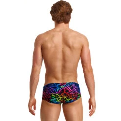 Funky Trunks - Rainbow Web - Mens Sidewinder Trunks -Swimming Clothing funky trunks rainbow web mens sidewinder trunks 3