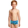Funky Trunks - Rock Steady Toddler Boys Printed Trunk -Swimming Clothing funky trunks rock steady boys toddler printed trunk 1