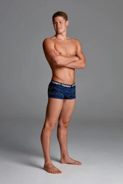 Funky Trunks - Sound System Mens Underwear Trunks -Swimming Clothing funky trunks sound system mens underwear trunks 4