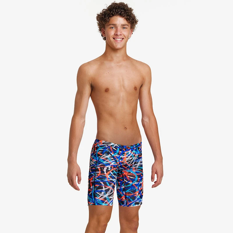 Funky Trunks - Spin Doctor - Boys Training Jammers 7 Funky Trunks - Spin Doctor - Boys Training Jammers - Image 5