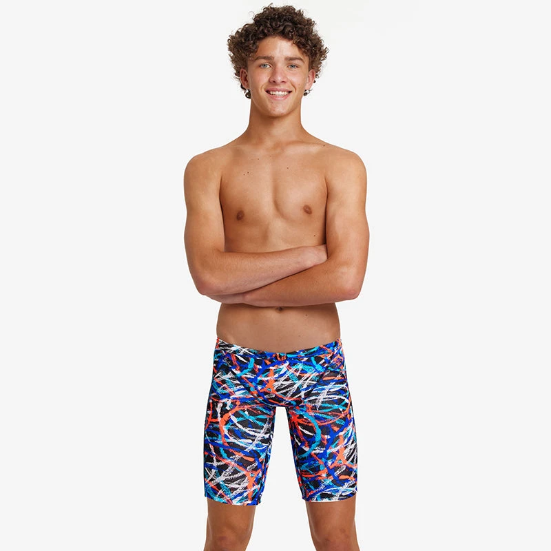 Funky Trunks - Spin Doctor - Boys Training Jammers 8 Funky Trunks - Spin Doctor - Boys Training Jammers - Image 6