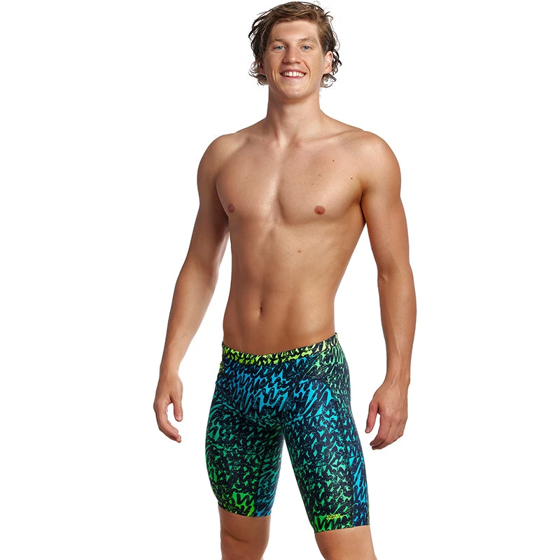 Funky Trunks - Spraying Alive - Mens Training Jammers 3 Funky Trunks - Spraying Alive - Mens Training Jammers