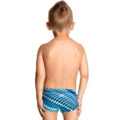 Funky Trunks - Static Blur Toddlers Boys Trunks -Swimming Clothing funky trunks static blur toddlers boys trunks 3